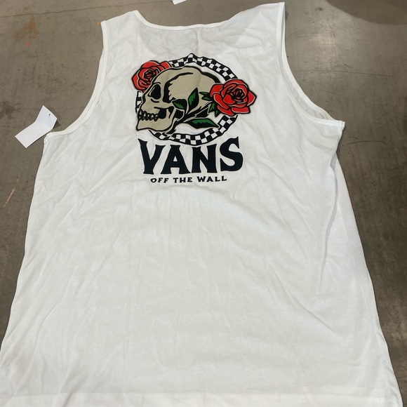 Vans Other - 100% cotton duel design tank by VANS ☠️listed under men's but girls may dig it❤️